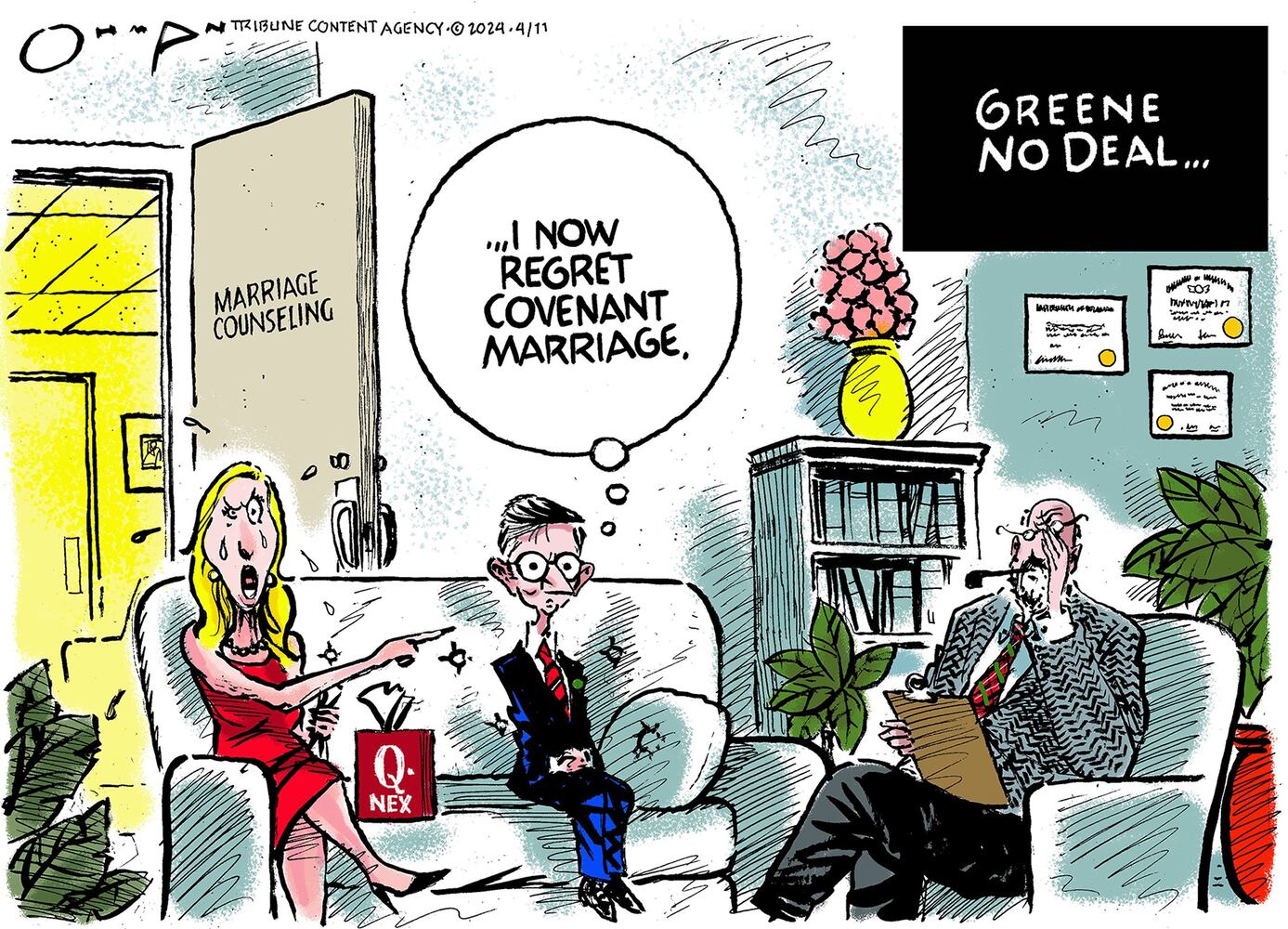 CARTOONS: Jack Ohman, April 13, 2024