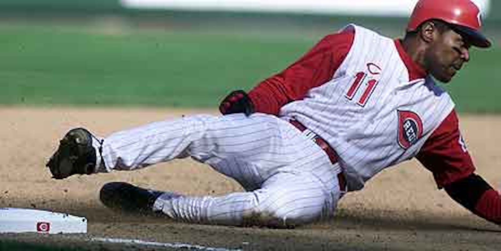 Cincinnati Reds shortstop Barry Larkin.