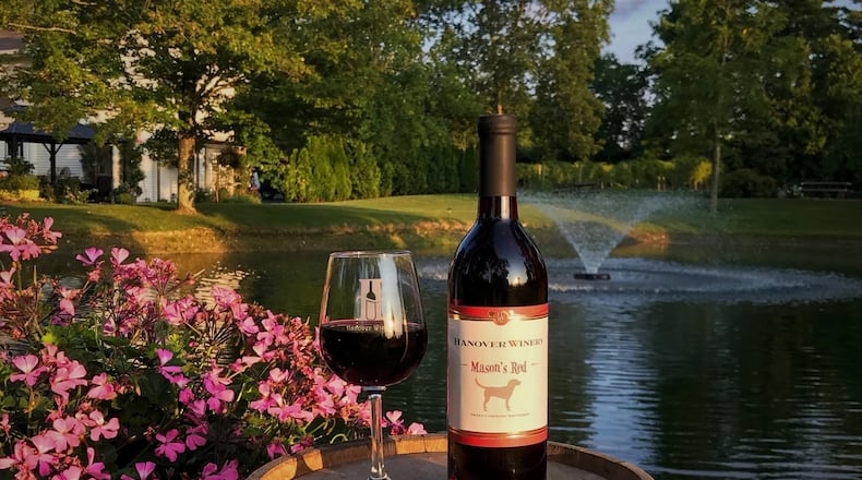 The Mason s Red is a new release and will be featured at the Hanovery Winery festival this weekend. CONTRIBUTED