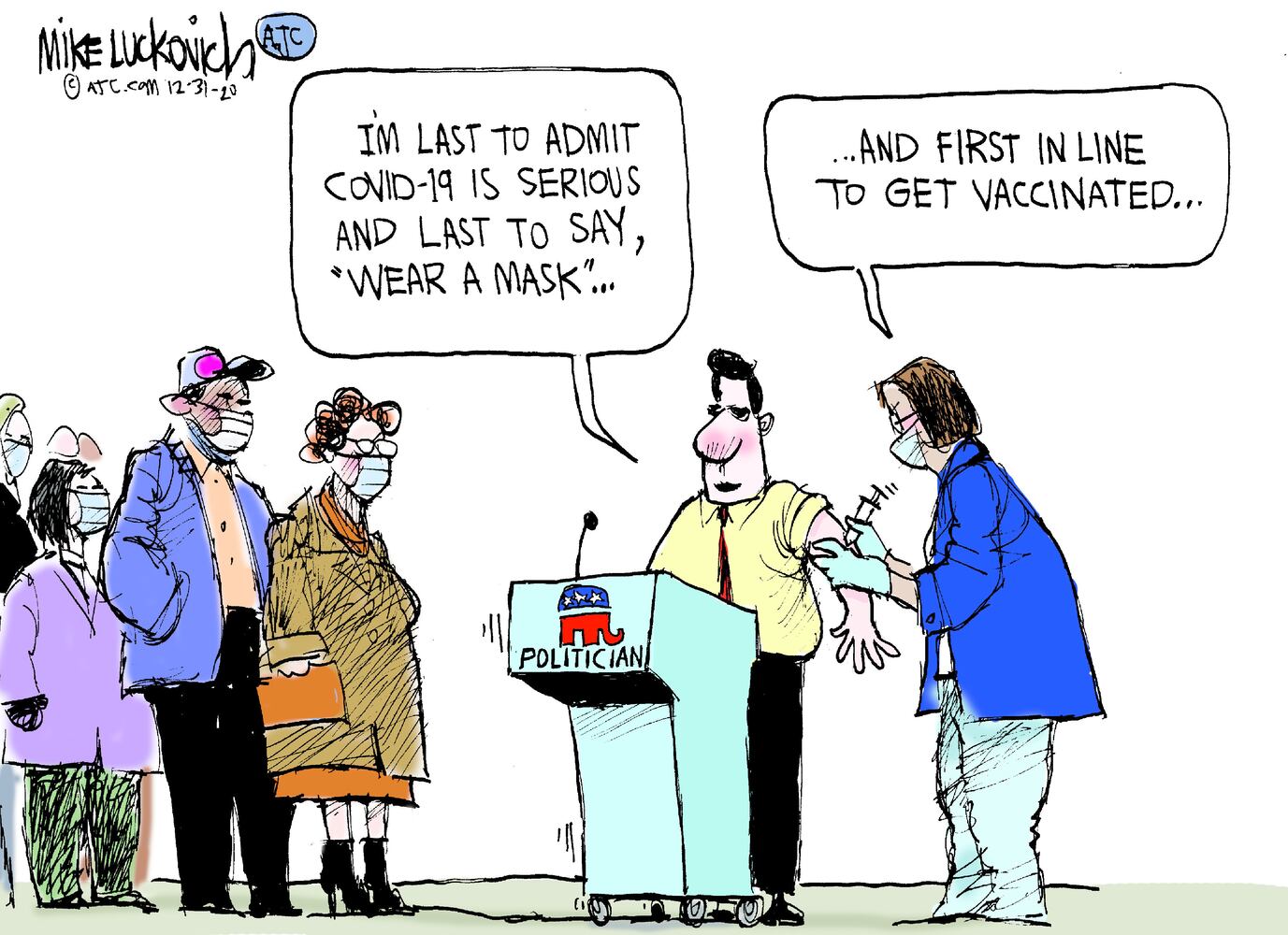Week in cartoons: Good riddance to 2020 and more