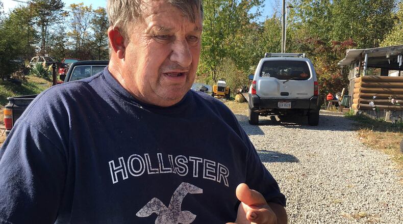 Leonard Manley lost his daughter and three grandchildren in the mass murder of Rhoden and Gilley family members on April 22, 2016, in rural Pike County. JOSH SWEIGART / STAFF