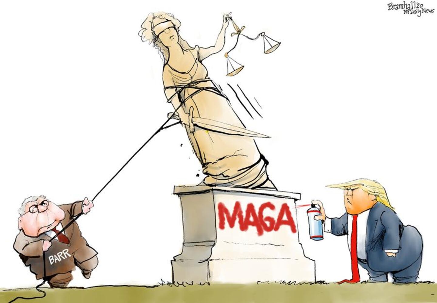 Week in cartoons: Black Lives Matter, Bill Barr and more