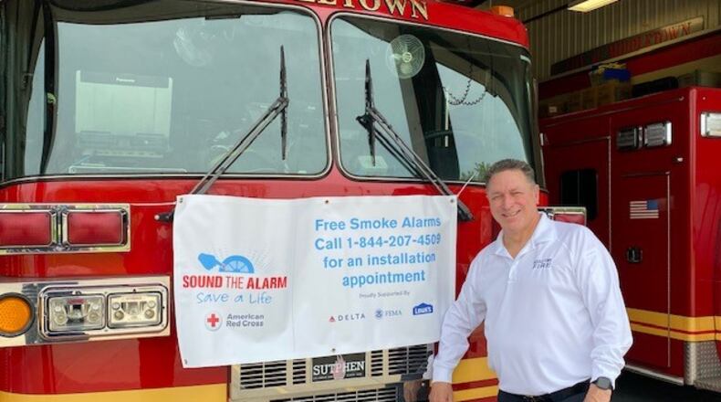 Middletown fire Chief Paul Lolli said every house should have a working smoke detector. The fire department, the Red Cross and community partners are holding events the next two Saturdays to register residents and to install the devices. SUBMITTED PHOTO