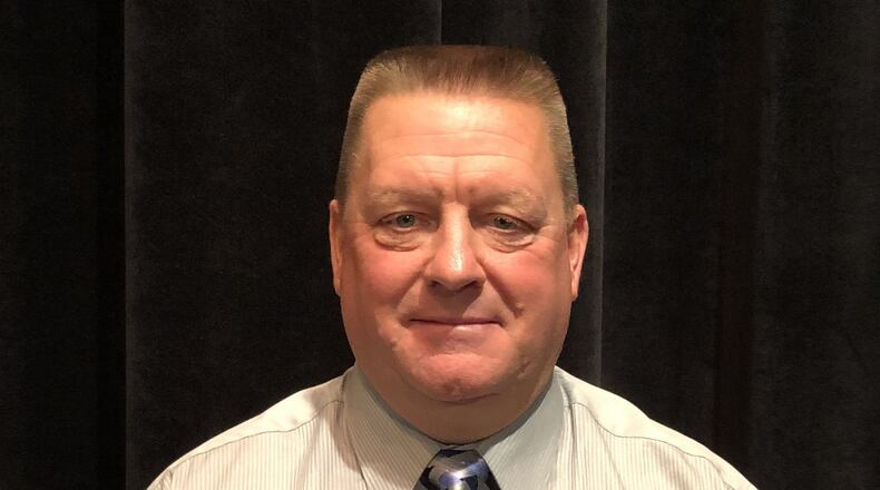 New Talawanda High School football coach Larry Cox