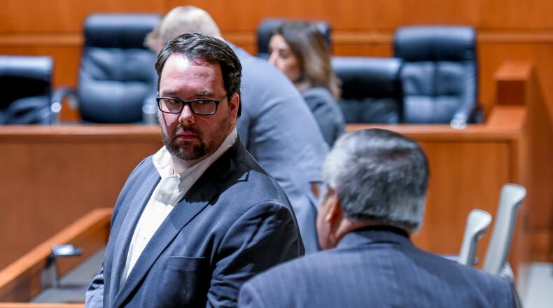 Prosecutors in Warren County Common Pleas Court will retry Robert Ritchie on charges of felony child endangering and involuntary manslaughter. A jury failed to reach a verdict in Ritchie’s first trial last year. NICK GRAHAM/STAFF