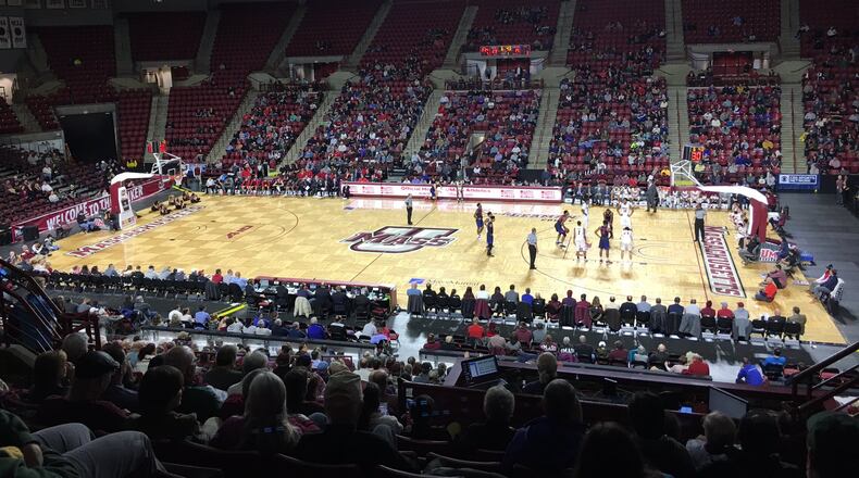 Mullins Center in Amherst, Mass. David Jablonski/Staff