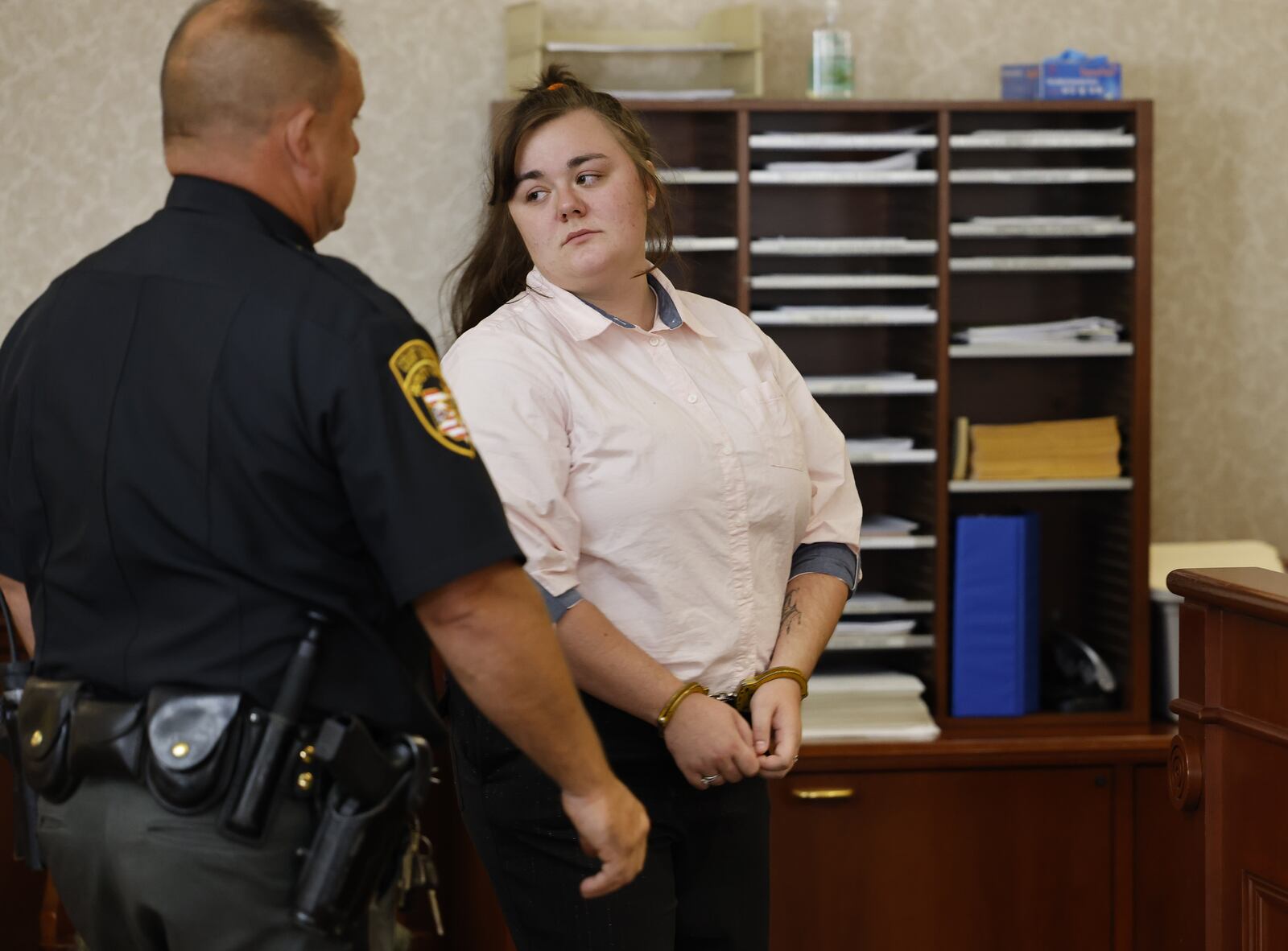 Aerial Brazzell was sentened to 2.5 years in prison Thursday in Butler County Common Pleas Court after pleaded guilty to reckless homicide in the shooting death of Bennie Boggs Jr. Nick Graham/STAFF