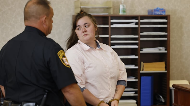 Aerial Brazzell was sentened to 2.5 years in prison Thursday in Butler County Common Pleas Court after pleaded guilty to reckless homicide in the shooting death of Bennie Boggs Jr. Nick Graham/STAFF