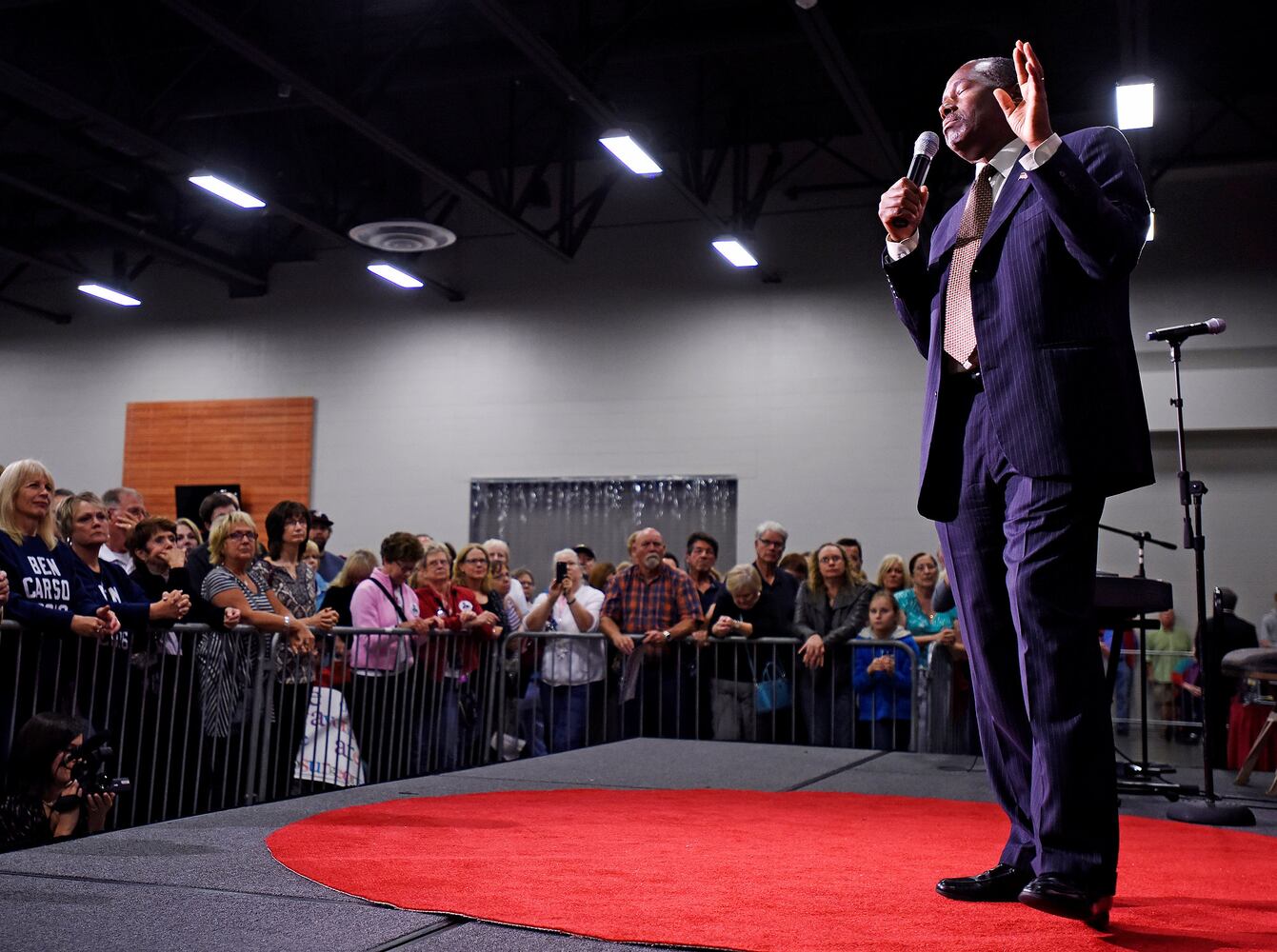 Ben Carson Rally in Sharonville