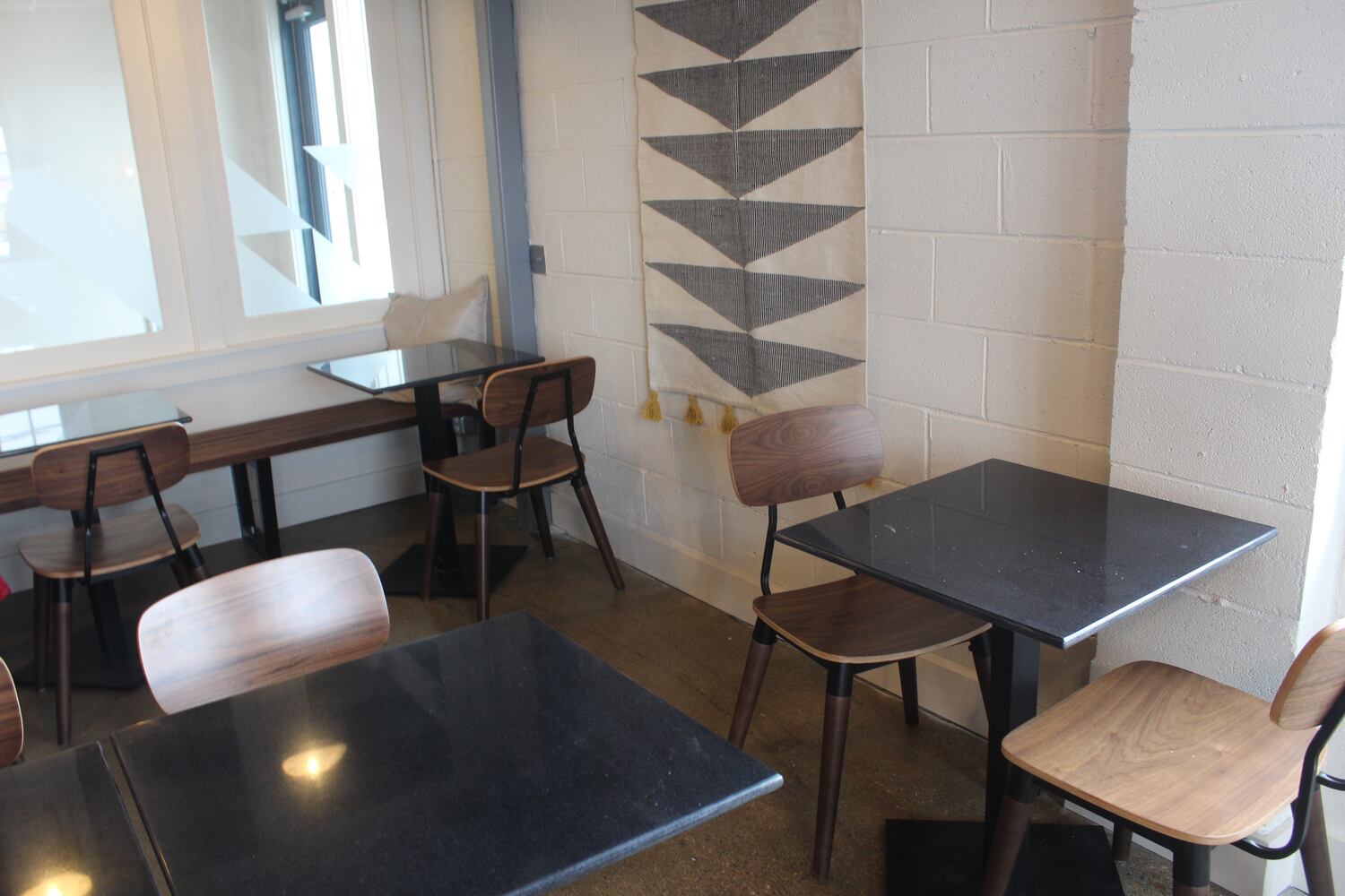 PHOTO:  look inside of the new Ghostlight Coffee shop location next to Old Scratch Pizza