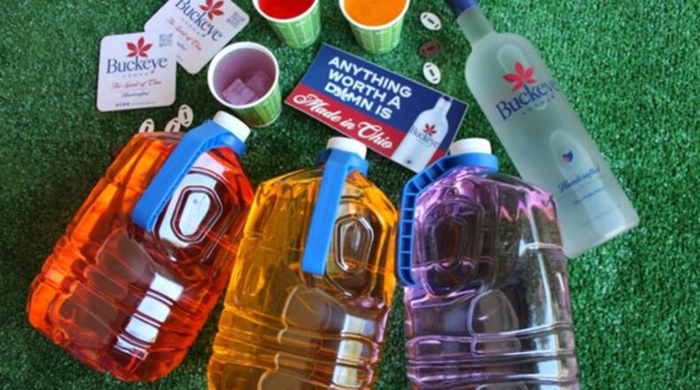 Whether you’re rooting on your favorite team from outside the stadium or at home, jug cocktails are an easy way to share a drink with family and friends. CONTRIBUTED PHOTO