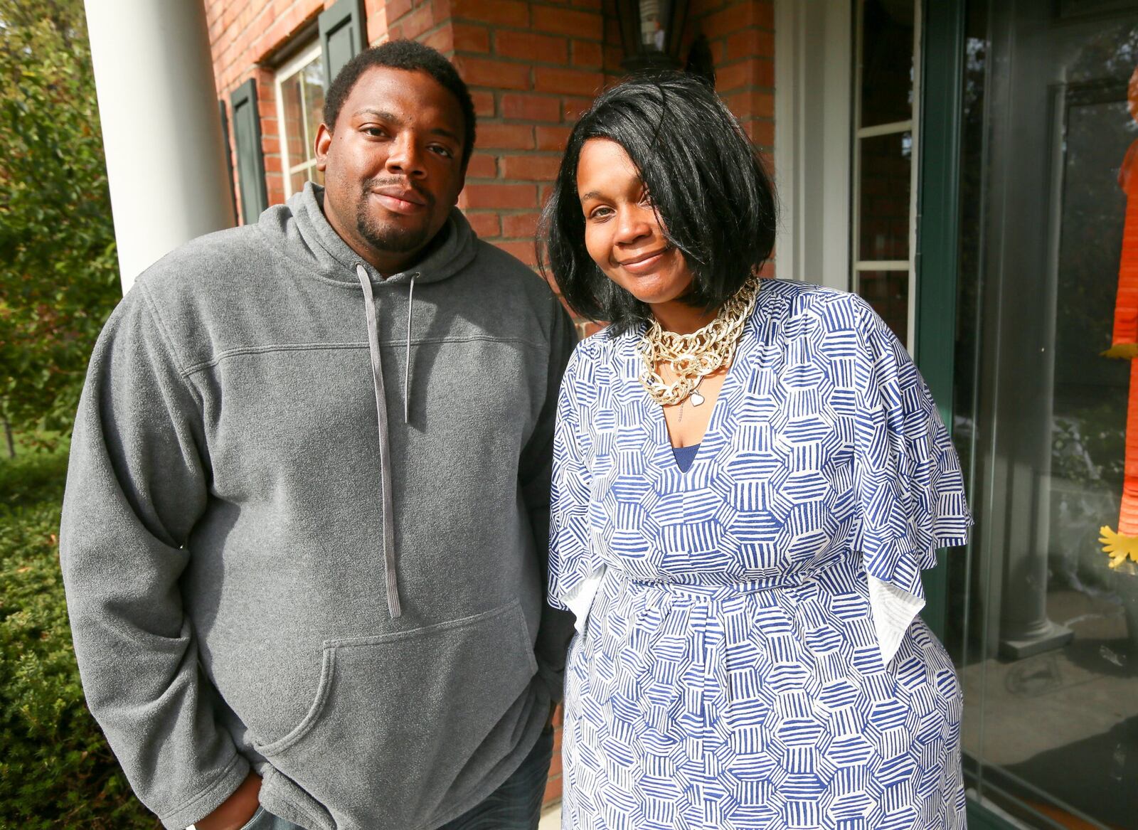 J.L. McClendon and his wife, Wendy, are planning a special Halloween costume contest in their Lakota Springs neighborhood in West Chester Twp. GREG LYNCH / STAFF