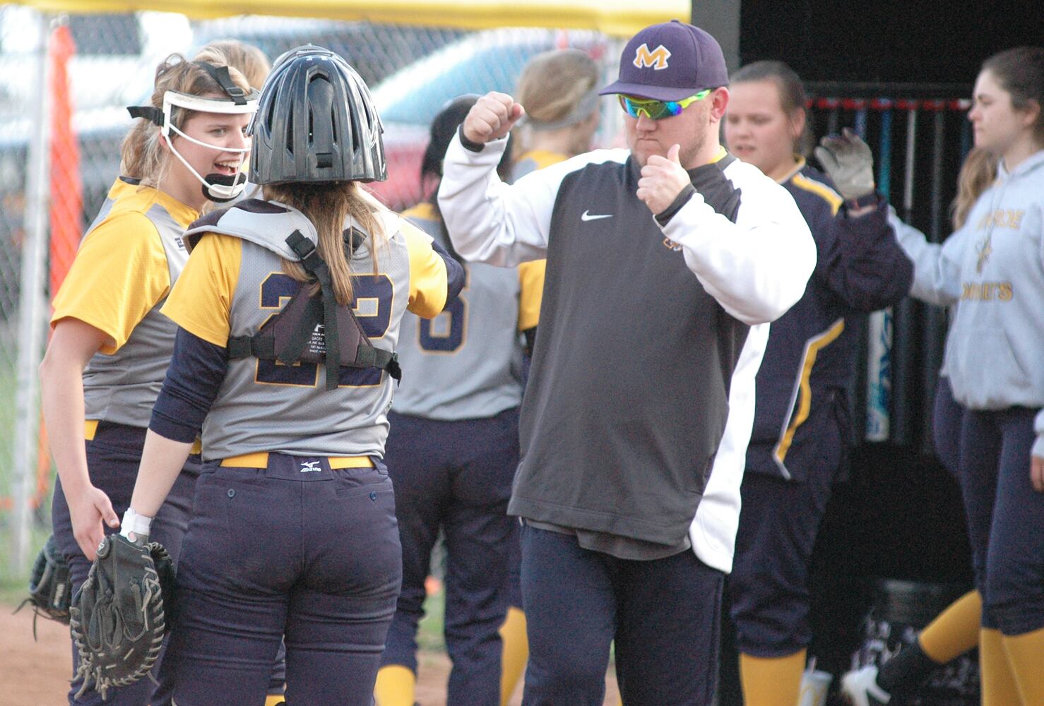 PHOTOS: Monroe Vs. Franklin High School Softball
