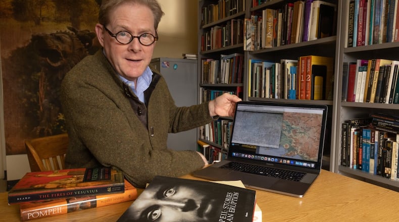 Dr. Steven Tuck, author of forthcoming "Escape from Pompeii", Oxford University Press, 2025. PROVIDED BY DR. STEVEN TUCK