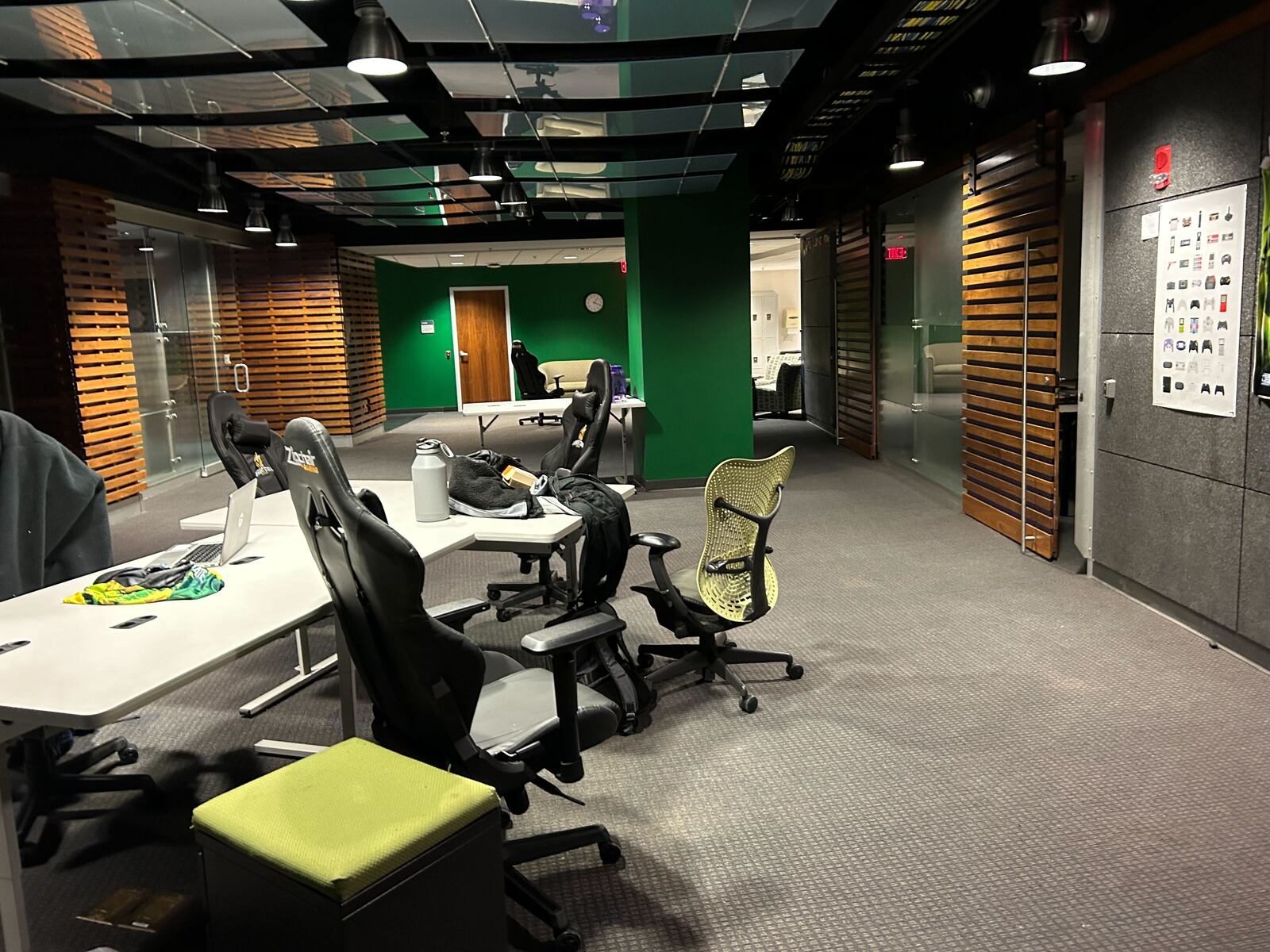 Wright State University esports team and their facility. CREDIT: Alex Cutler