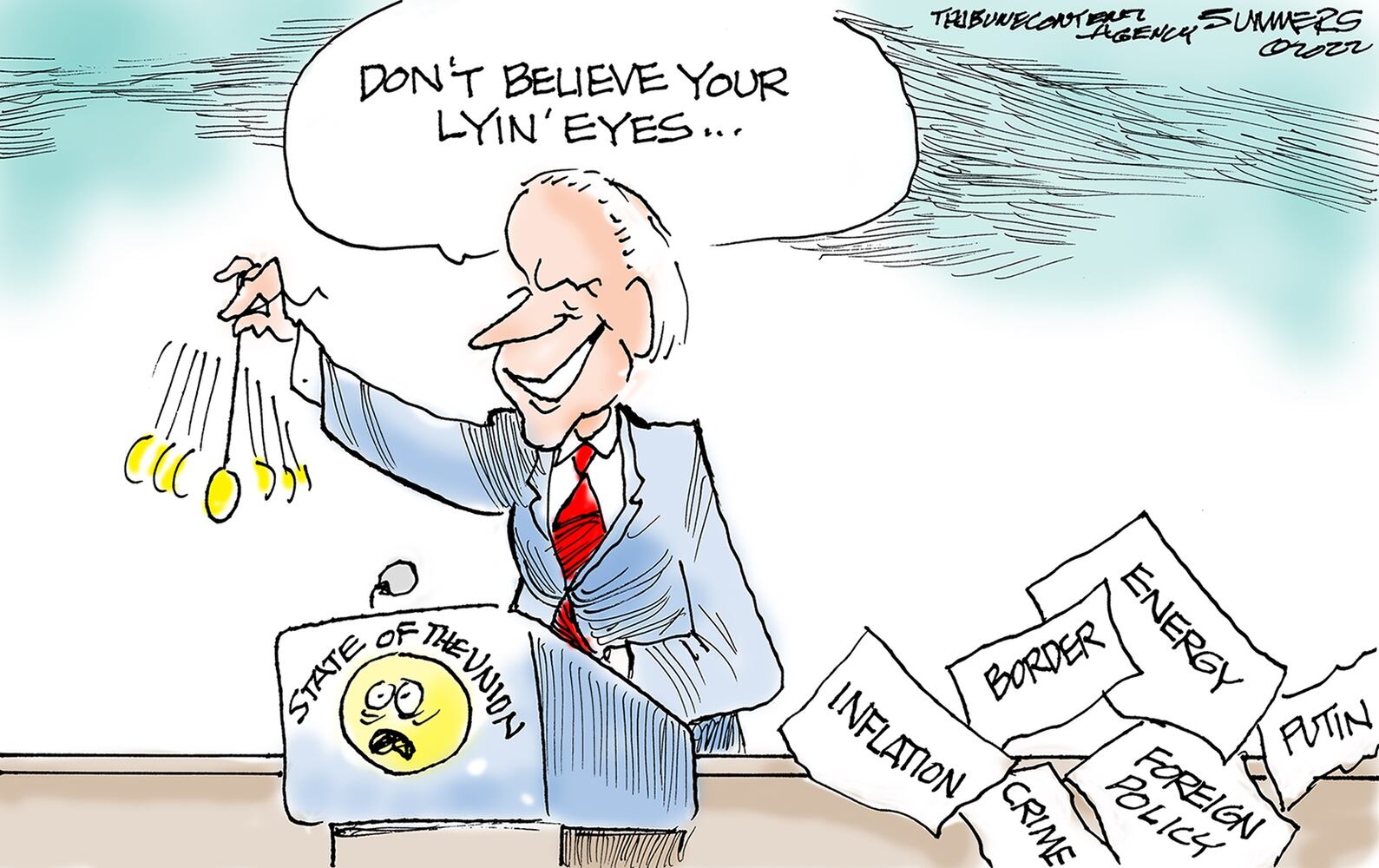 WEEK IN CARTOONS: Ukraine, Putin, baseball lockout and more