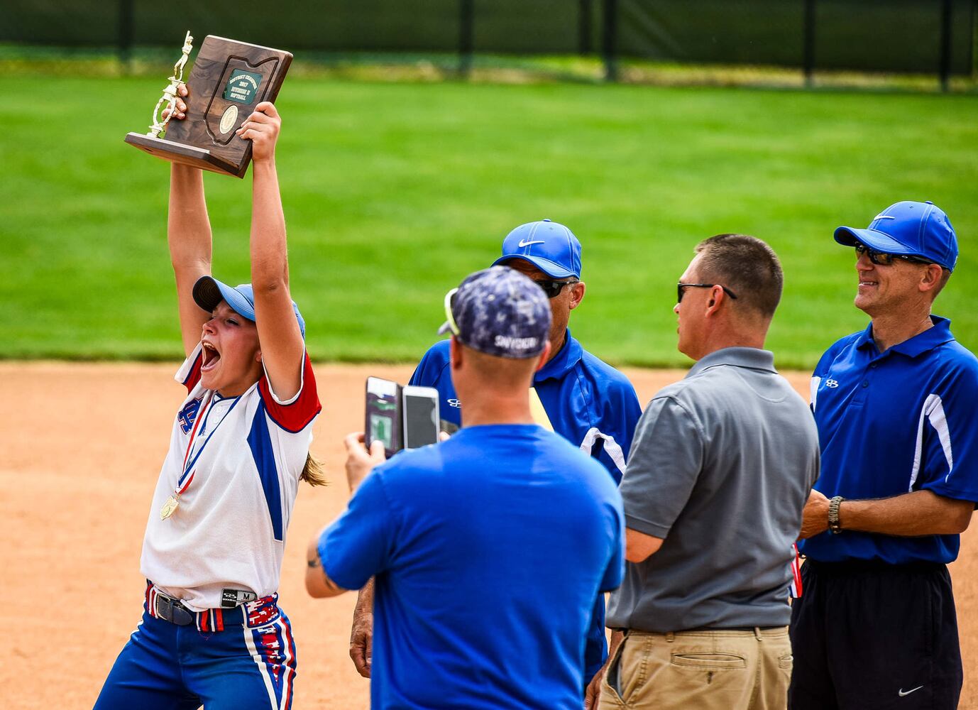Ross vs Clinton-Massie Softball