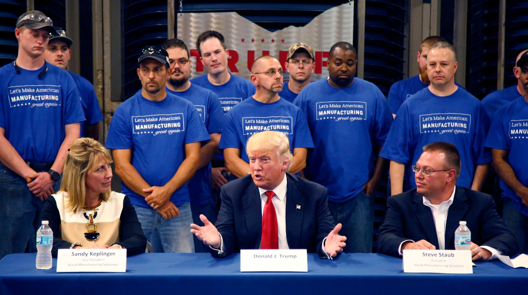 PHOTOS President Trump's past visits to the region.