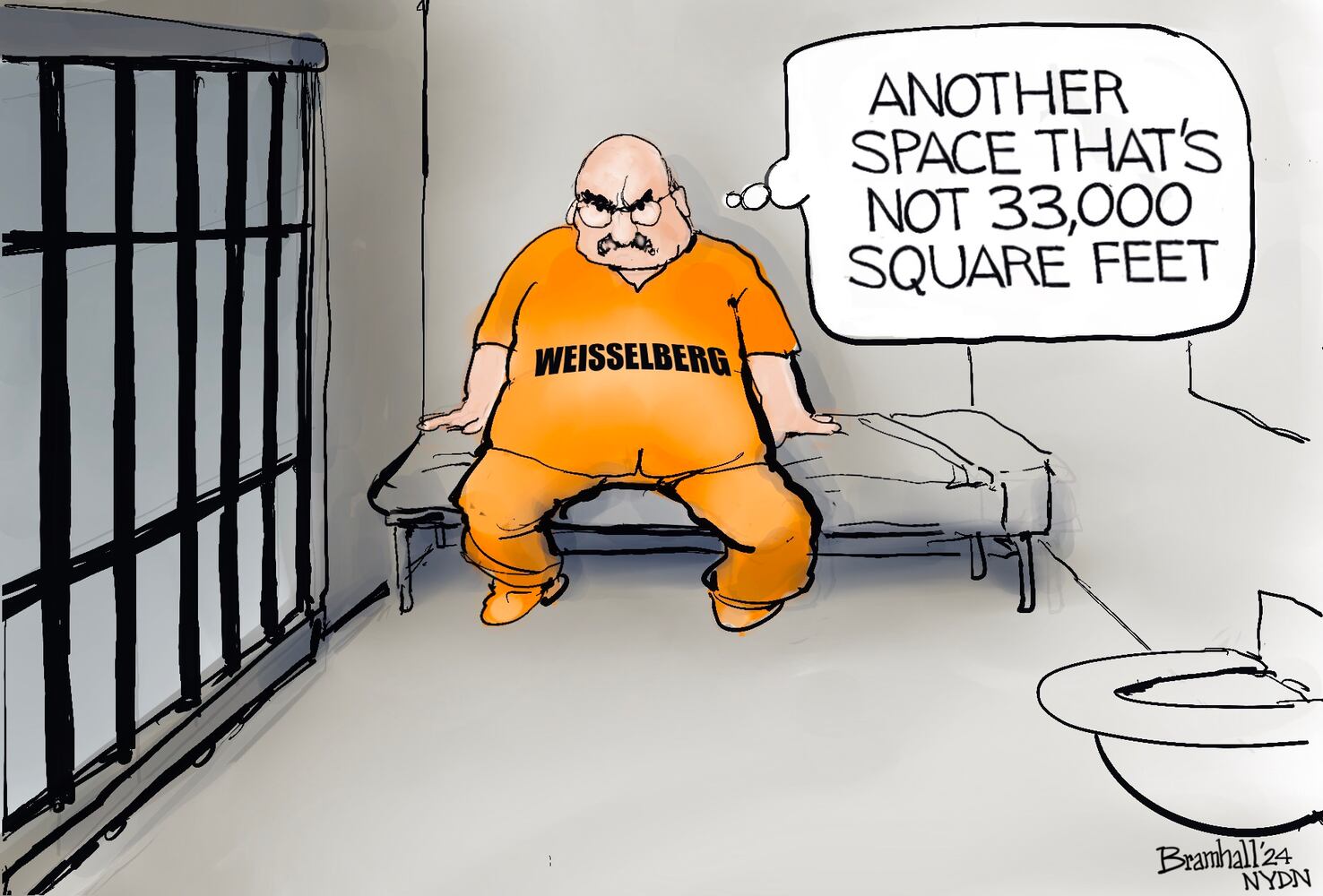 CARTOONS: Bill Bramhall, April 13, 2024