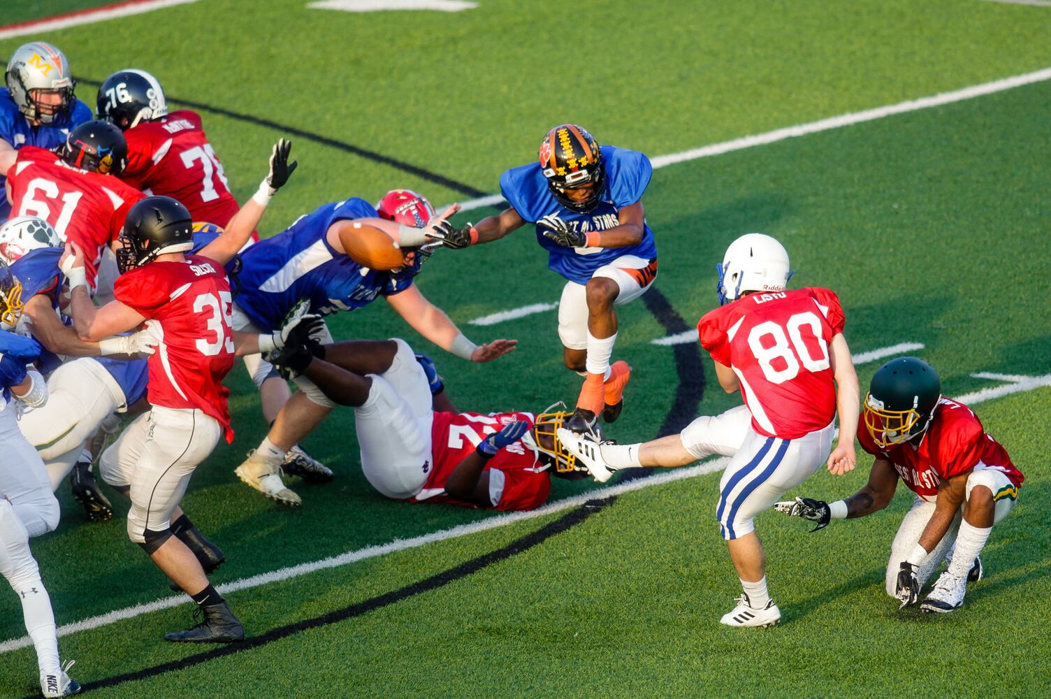 East West allstar football game