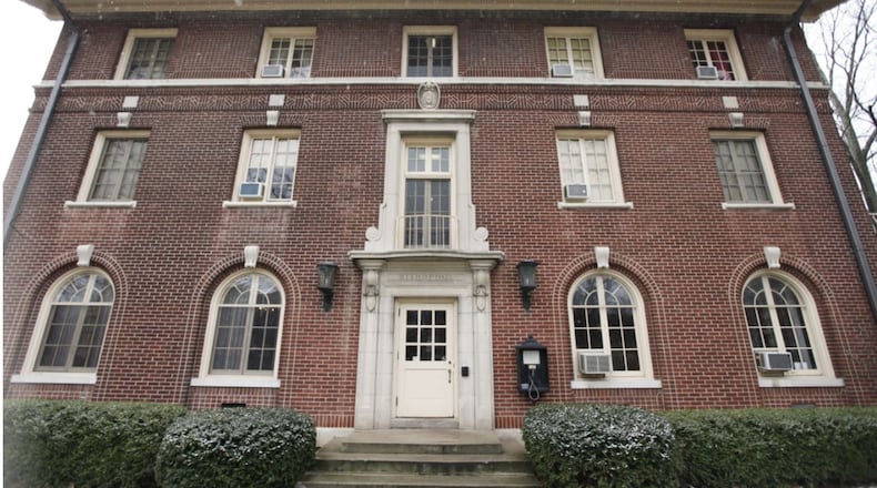 Bishop Hall at Miami University in Oxford.