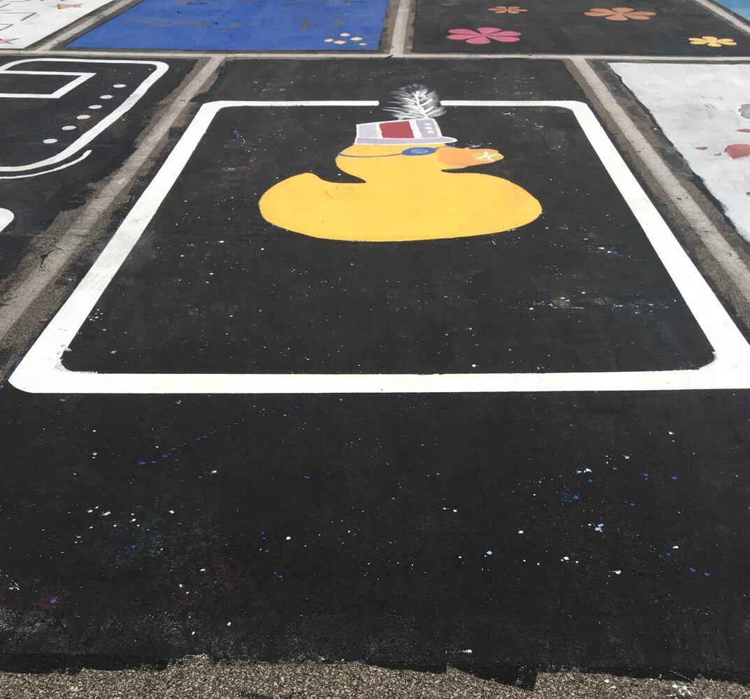 Fairfield High senior parking lot