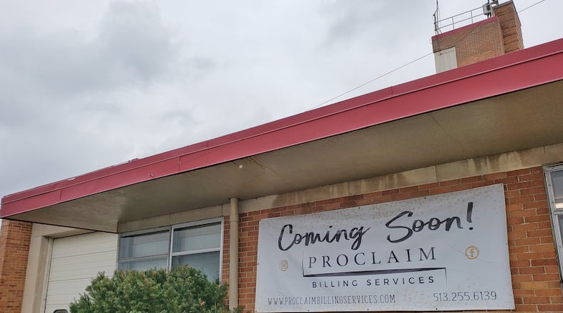 ProClaim Billing Services is already operating inside the former Tytus Avenue fire house in Middletown. The company specializes in billing services for prosthetics and orthotics providers. The former firehouse was decommissioned in 2014. NICK GRAHAM/STAFF