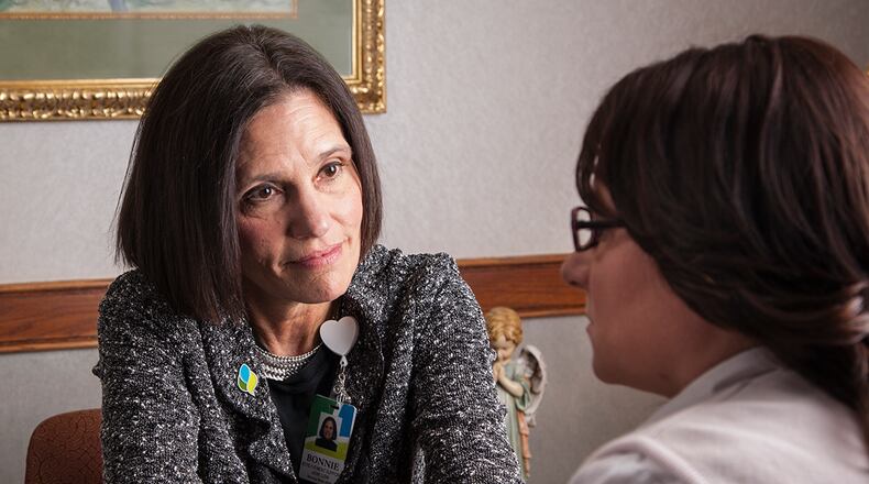 Pathways of Hope grief counselor Bonnie Orlins (Image provided by Ohio's Hospice of Dayton)