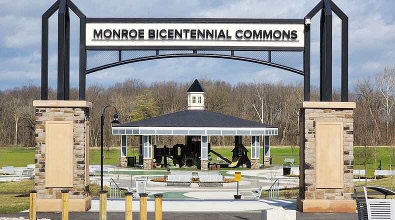 Gary Morton, public works director for the city of Monroe, said drainage issues at Monroe Bicentennial Commons need to be addressed before Phase 2 can start. On Tuesday, City Council tabled voting on whether to spend $192,000 on a water study. NICK GRAHAM/STAFF