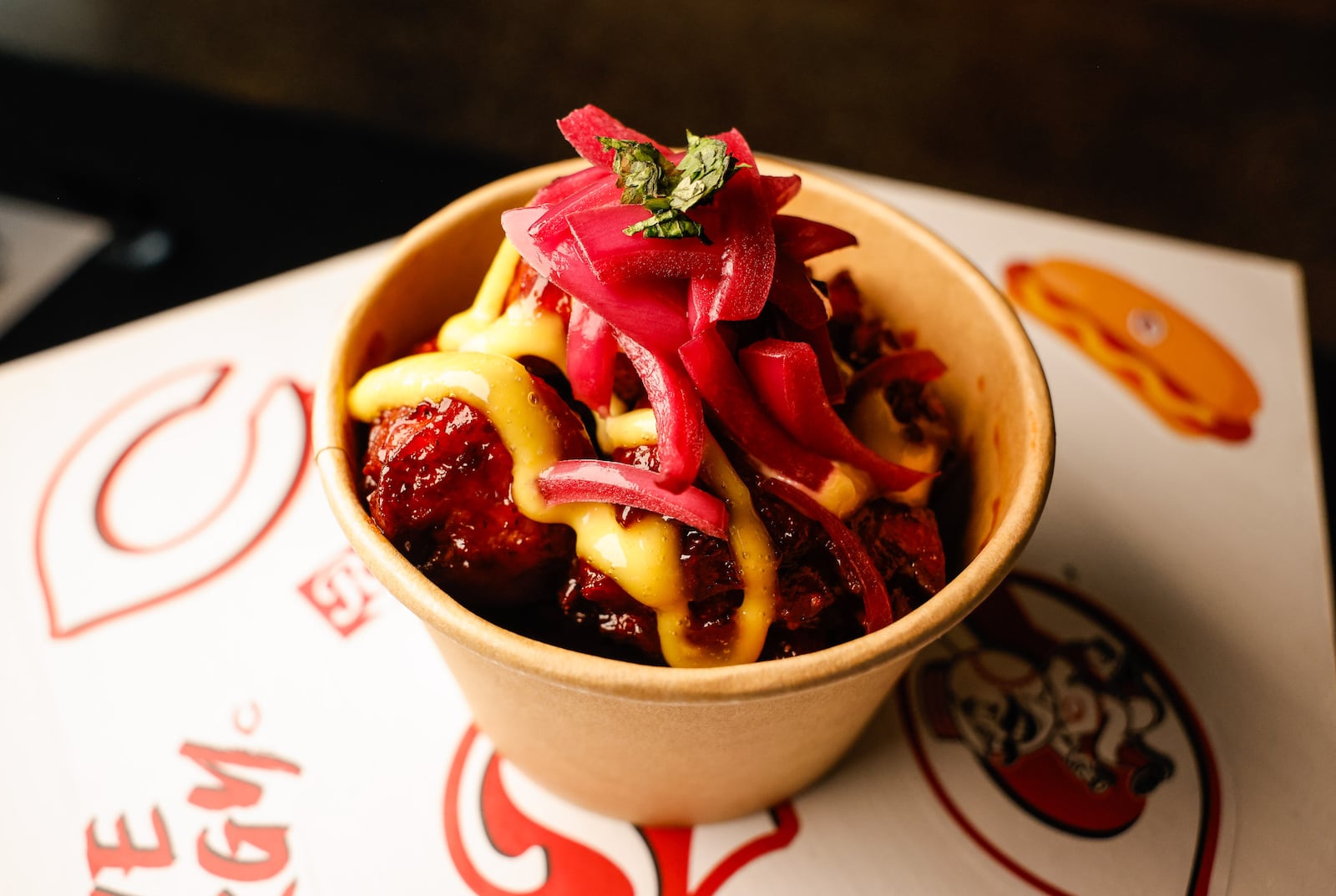Stadium burnt ends are one of the 15 new menu items at Great American Ball Park for the 2026 Cincinnati Reds' season. NICK GRAHAM/STAFF