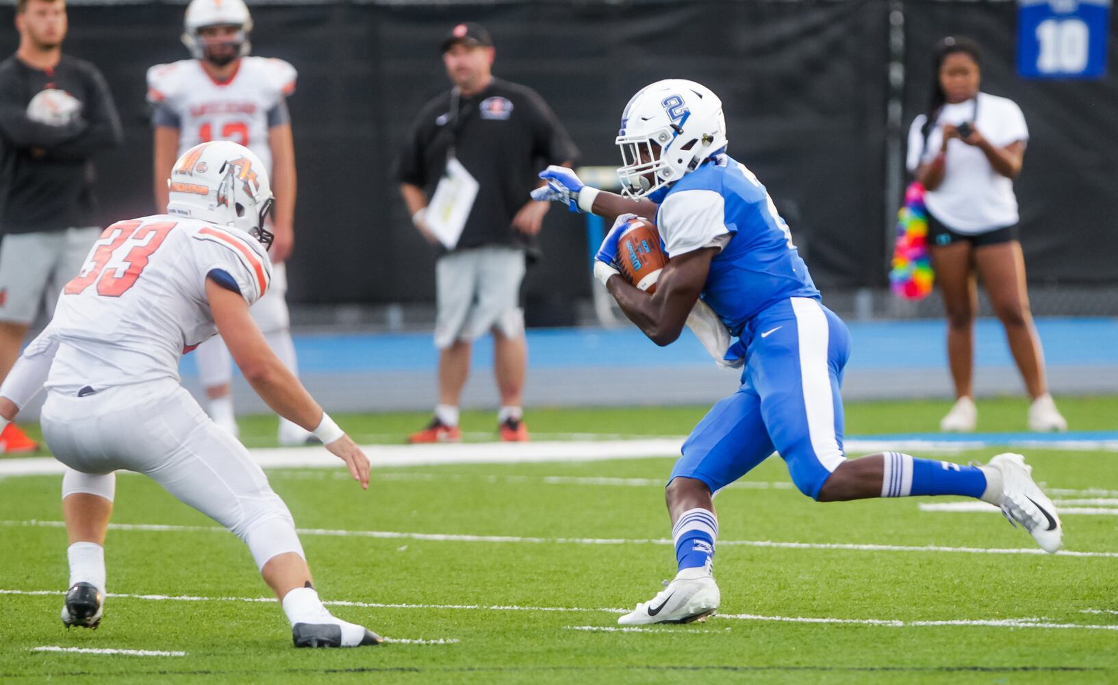 Hamilton Big Blue Football beats Anderson