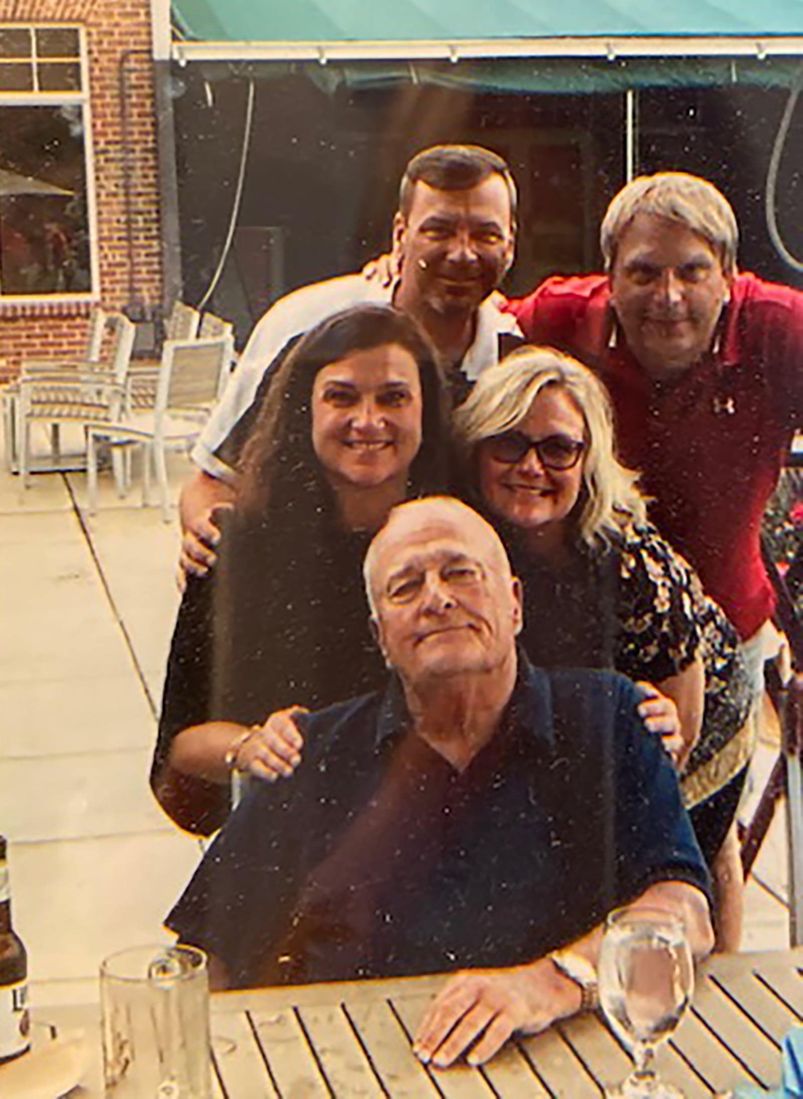 The Augusten family on Father's Day - June 2019. Don would pass away just two months later. Front - Don Augusten Middle row Left to Right daughters Pam and Lynn; back row Left to Right Sons Steve and Mark CONTRIBUTED