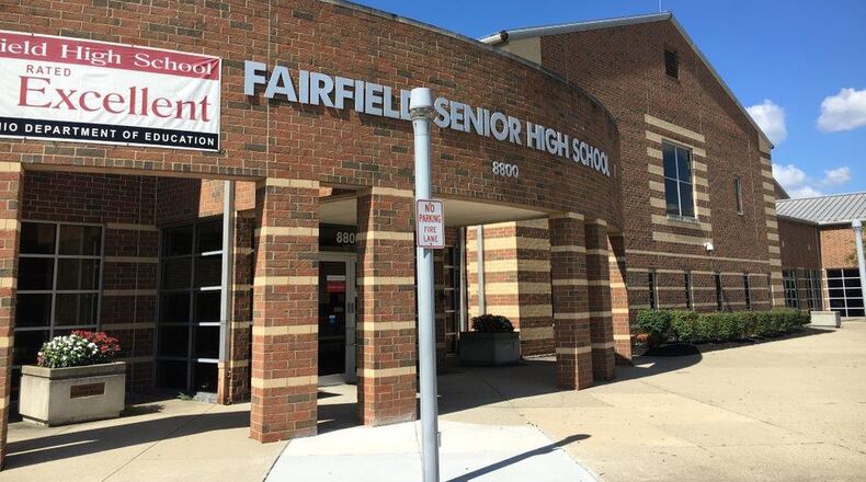 An Ohio Auditor’s report released Feb. 23 found Fairfield Schools had employed a substitute educational aide who was not certified by the state to be in the district’s high school classrooms. Fairfield Schools paid the aide $5,624 during parts of the 2014-2015 school year. MICHAEL D. CLARK/STAFF