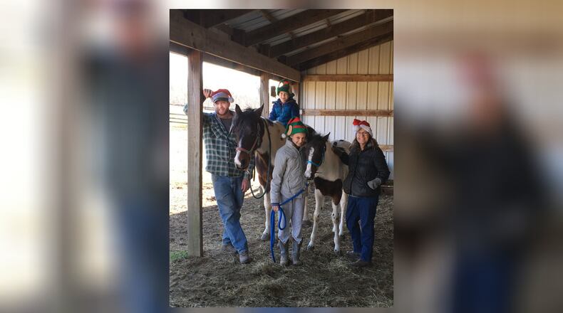 Sherri Krazl with her husband, David, and their two children, Makayla and Zackary. CONTRIBUTED