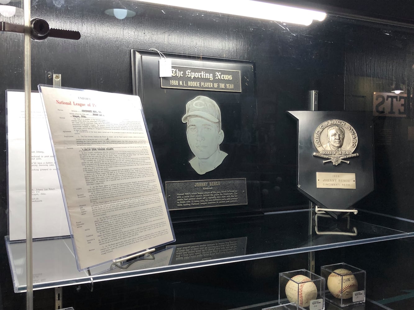 Johnny Bench auction