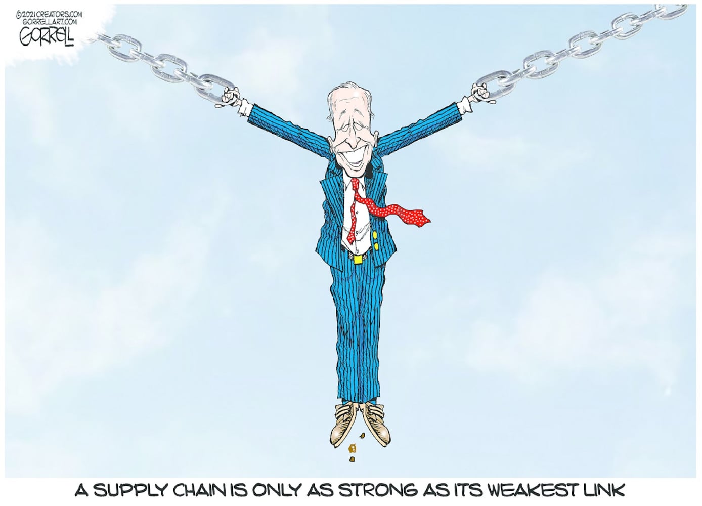 WEEK IN CARTOONS: Gen. Colin Powell, supply chain woes and more