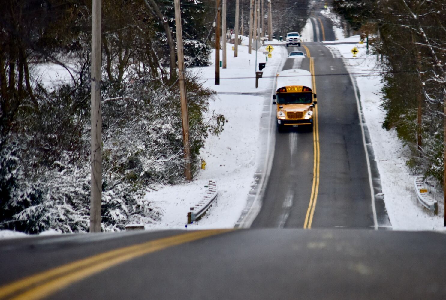 PHOTOS Butler County's first snowfall of the season