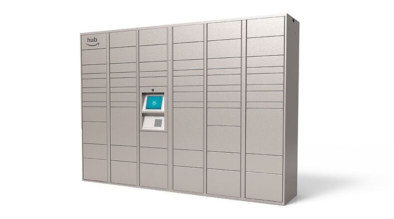 Amazon is rolling out its new Hub locker system for people who live in apartment buildings.
