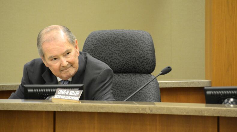 Bob Myron was sworn in as a Fairfield City Council member on May 31, 2016, replacing Adam Jones as the First Ward representative. MICHAEL D. PITMAN/FILE