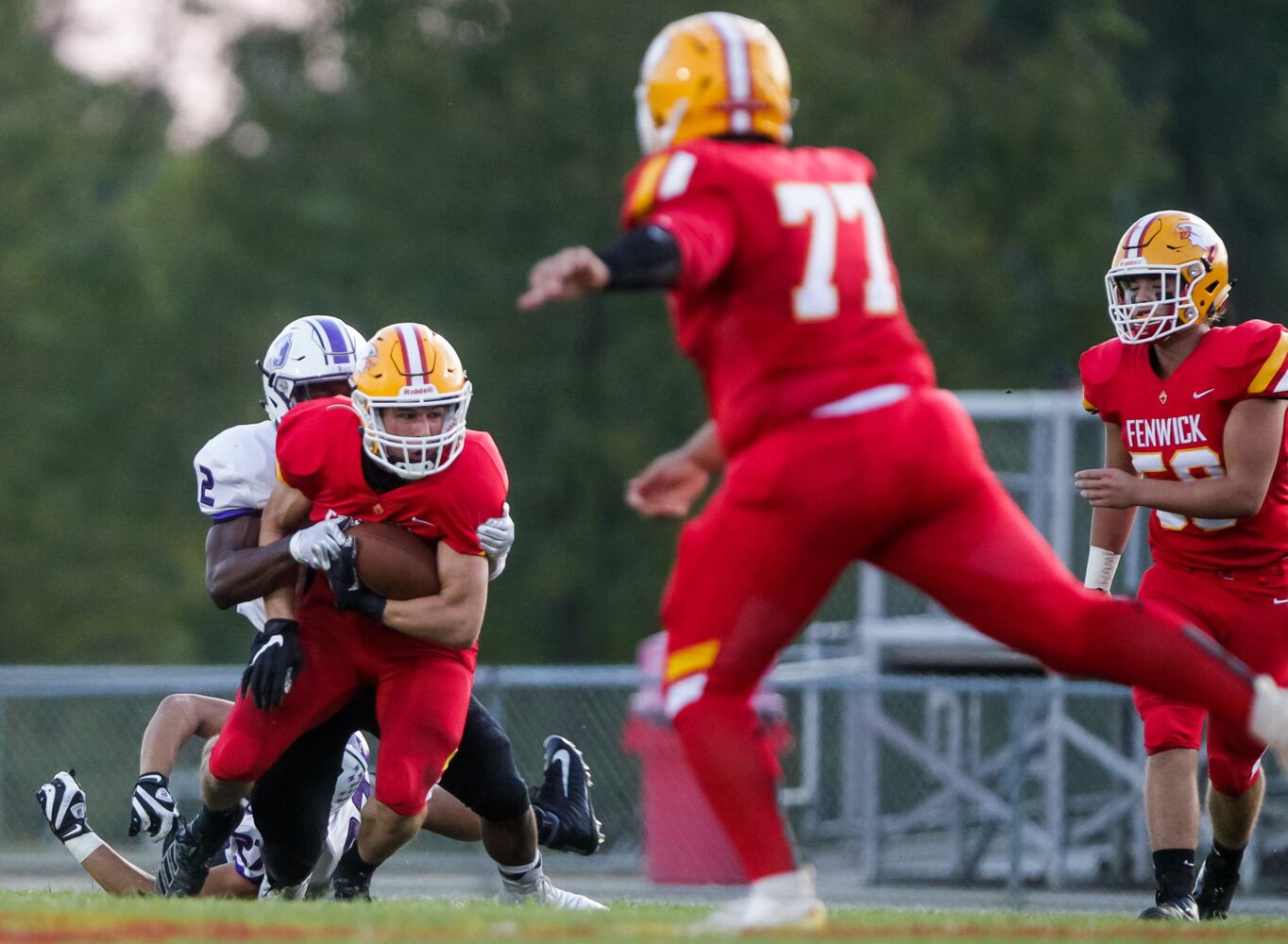 Fenwick football falls to Saint Francis DeSales Friday, Sept. 27