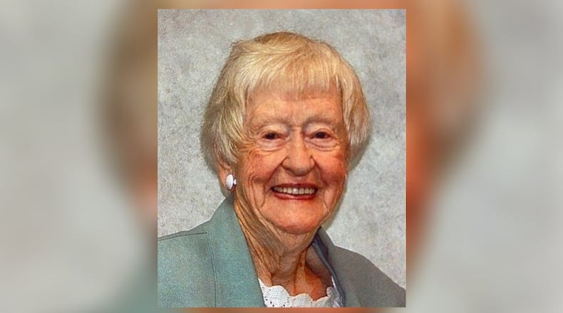 Mabel McRoberts, of Middletown, died Sunday, four days before her 106th birthday. CONTRIBUTED