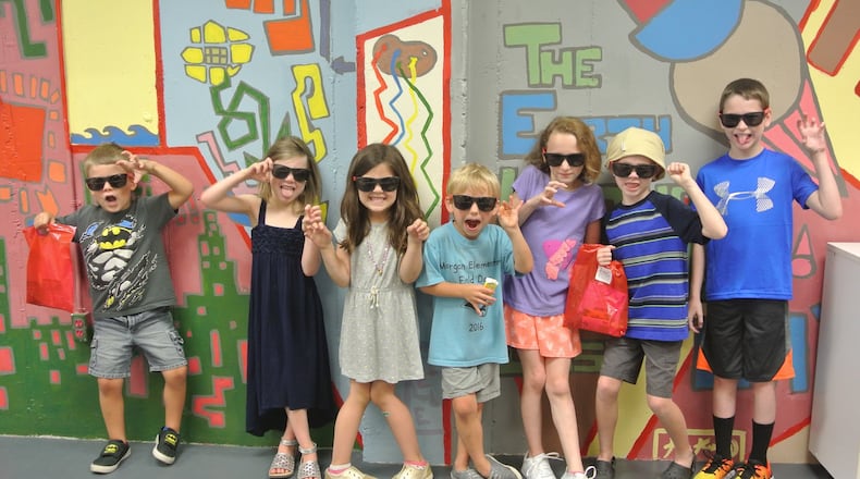 Children participate in the retooled summer camps being held at the Fitton Center for Creative Arts in Hamilton. CONTRIBUTED
