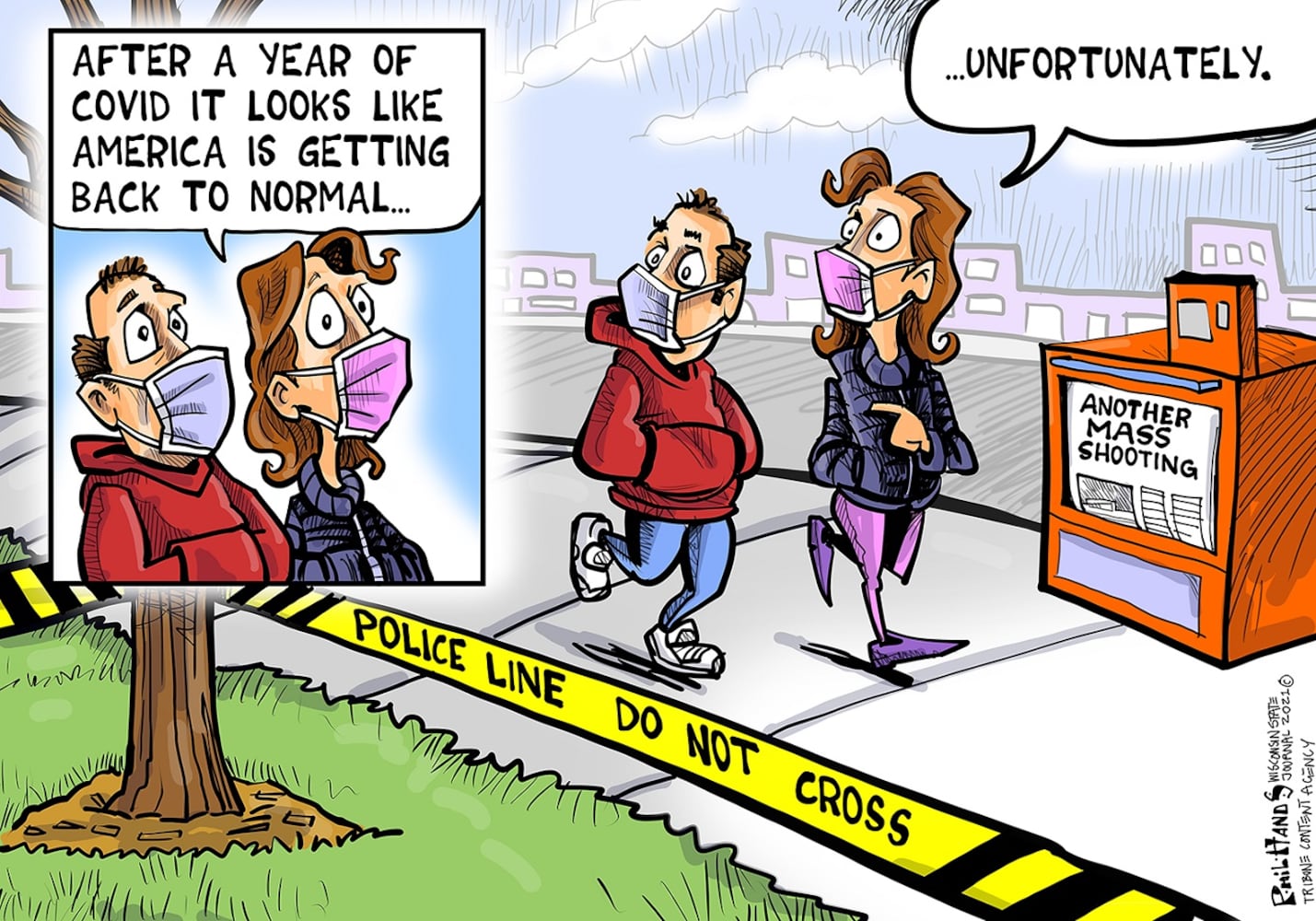 Week in cartoons: Biden press conference, Georgia voting rules and more