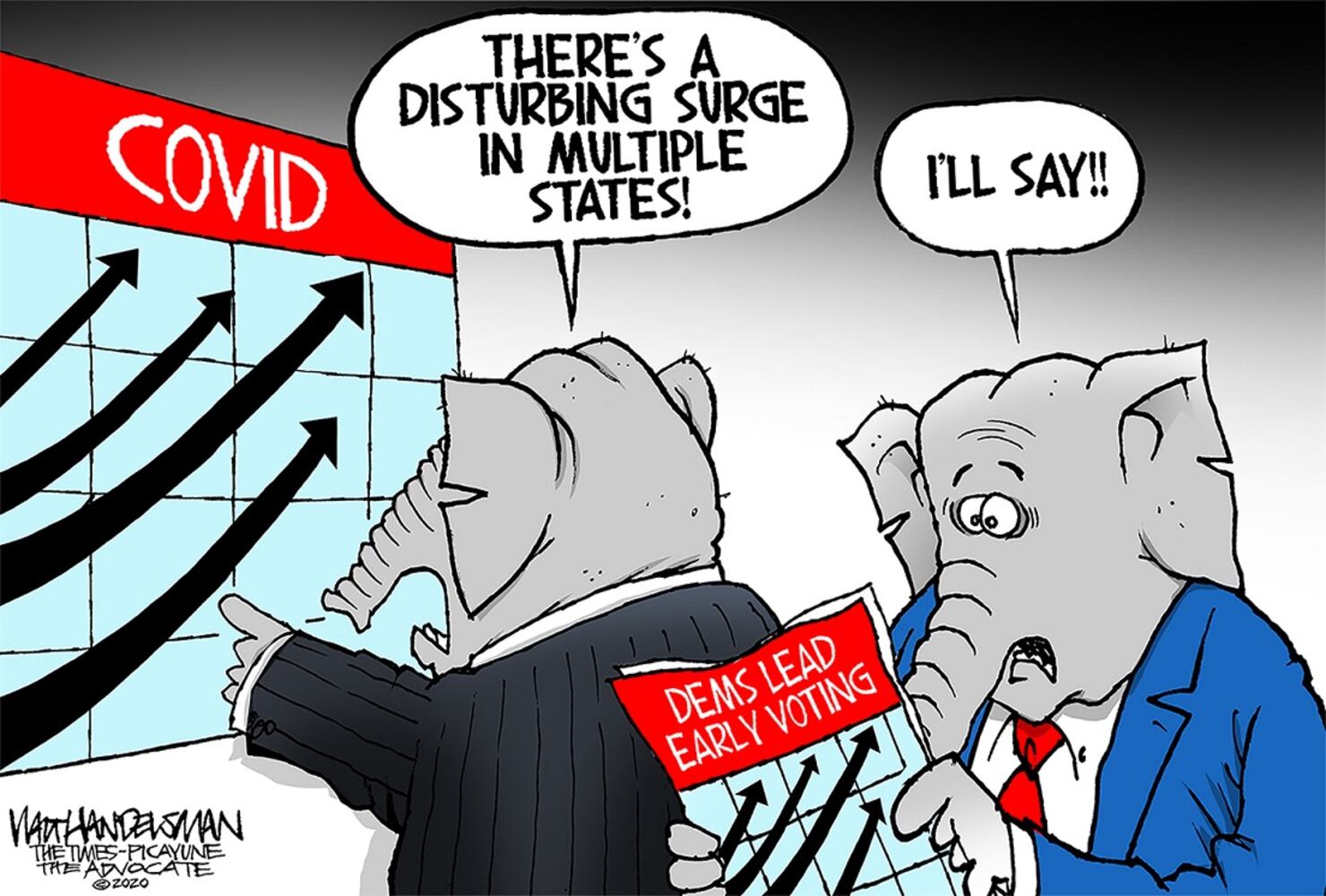 Week in cartoons: The final debate, Jeffrey Toobin and more