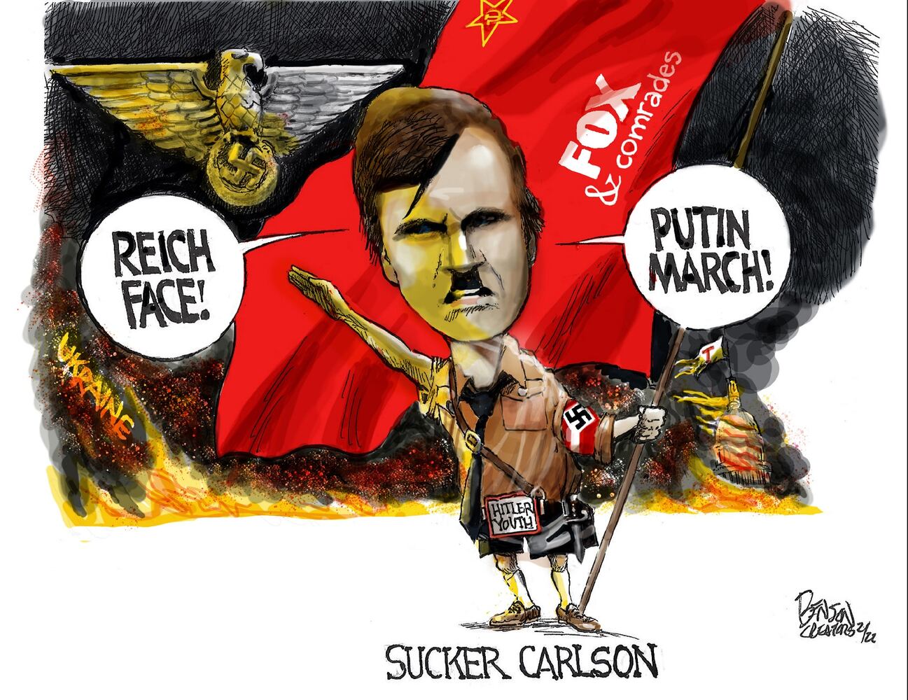 WEEK IN CARTOONS: Ukraine, Putin, baseball lockout and more