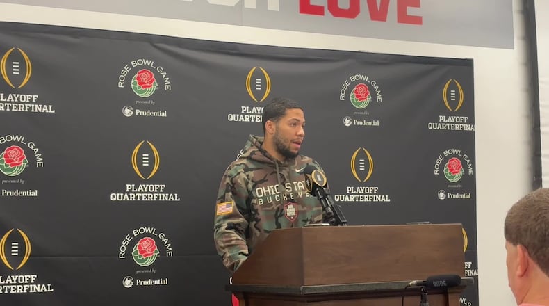 WATCH: Ohio State linebacker Cody Simon on first game against Oregon