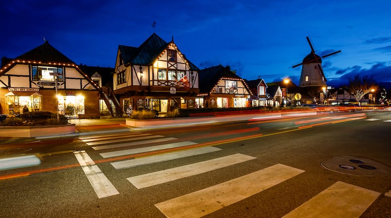 The Danish-inspired town of Solvang, California. (Dreamstime/TNS)