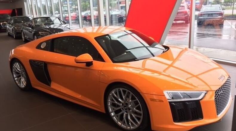 2018 Audi R-8. CONTRIBUTED