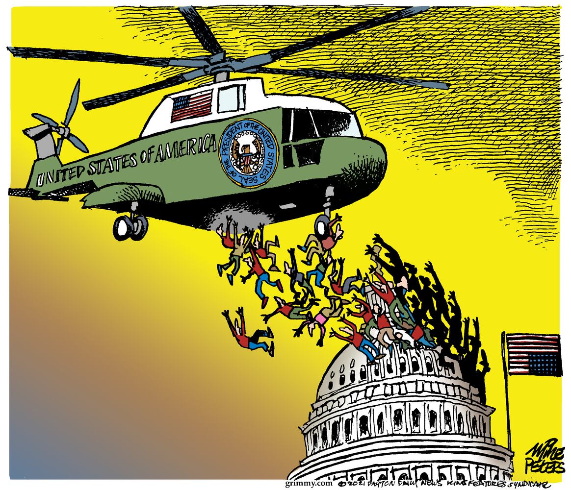 Week in cartoons: Georgia election, Capitol riots and more
