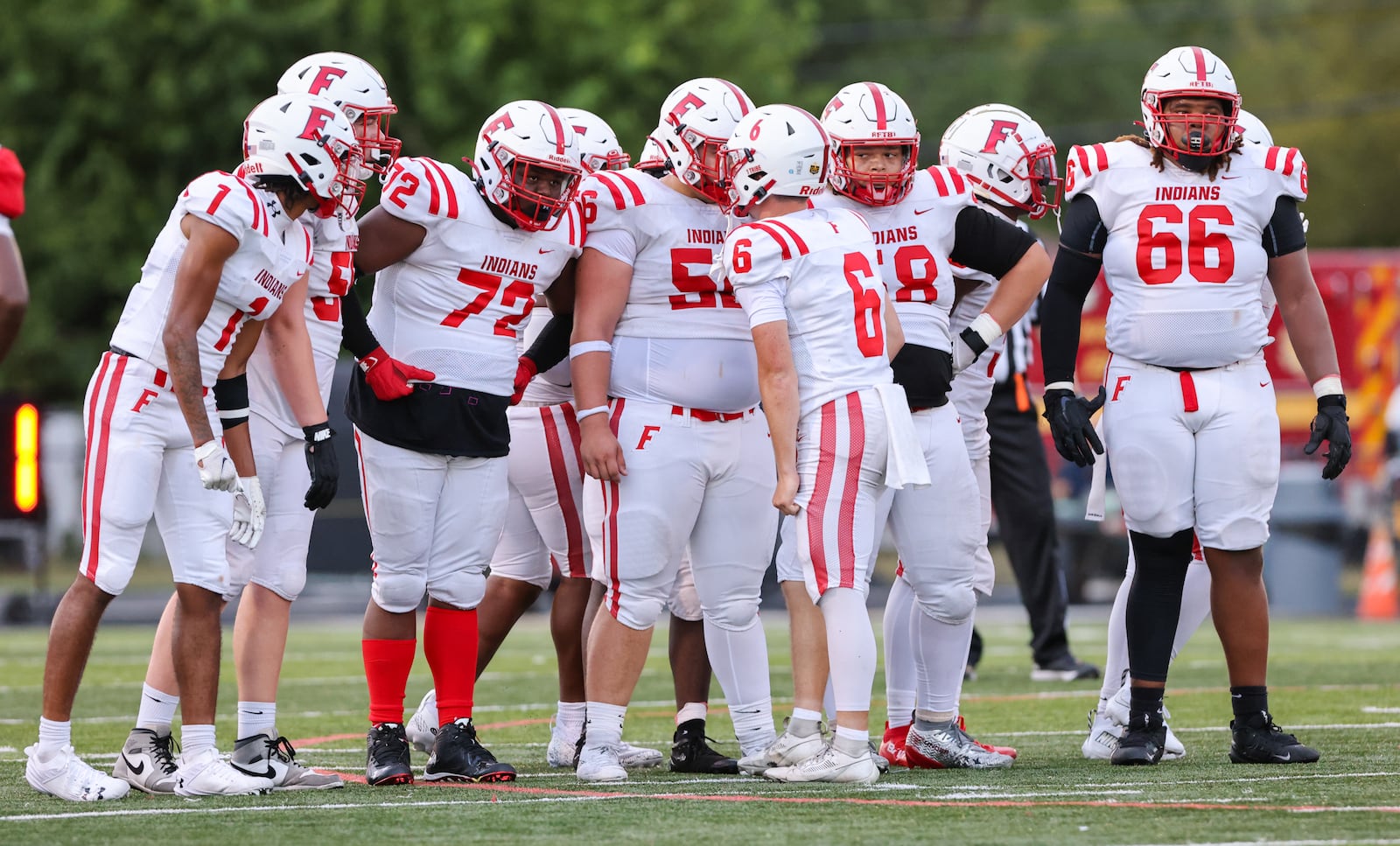 Photos from Wayne's 31-24 win over Fairfield in a nonconference game on Friday, Aug. 22 at Heidkamp Stadium in Huber Heights. The Warriors scored a late touchdown and held on to win. BRYANT BILLING / STAFF